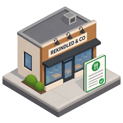 REKINDLED & CO listed for food establishment license in Salt Lake City