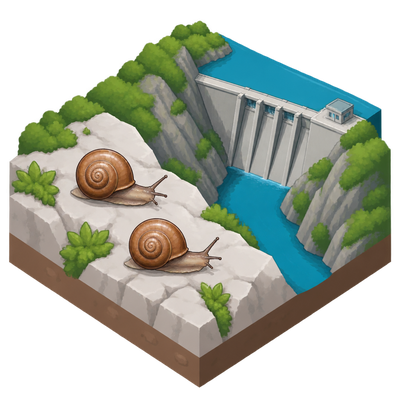 Two new snail species found in Montenegro canyon targeted by dam