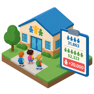 Kent County approves childcare plan to close 20,000-slot gap