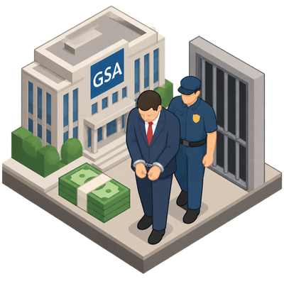 GSA official sentenced to three years for steering contracts for bribes
