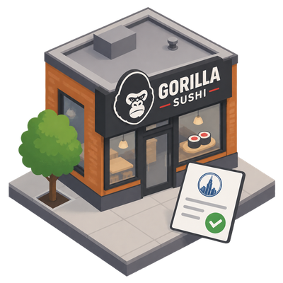 Gorilla Sushi Wicker Park secures Chicago dining license