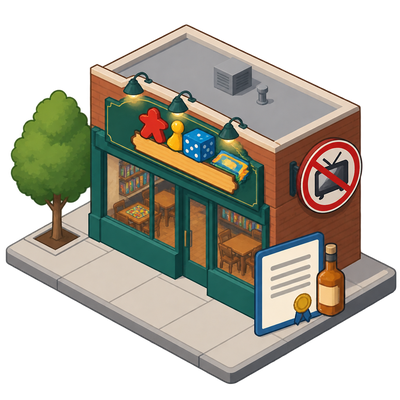 Chicago issues liquor license to no-TV board-game tavern