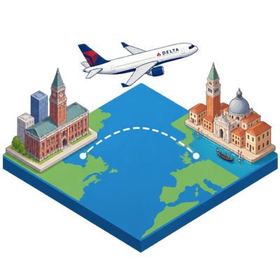 Delta adds Boston-Venice nonstop as it expands Logan's European network