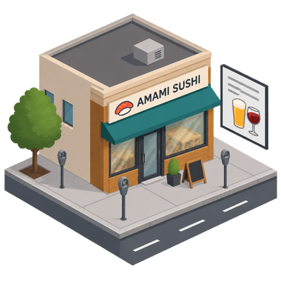 Amami Sushi Geary applies for beer-and-wine license on Geary Boulevard