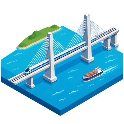 Ningbo opens China's first cross-sea urban rail bridge