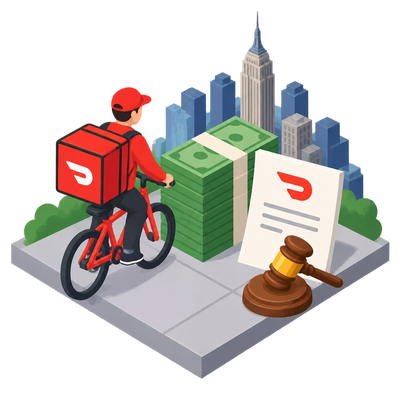 DoorDash settles NYC delivery worker pay dispute for $131.5 million