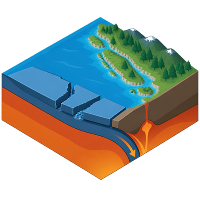 Cascadia subduction zone is tearing apart off Vancouver Island