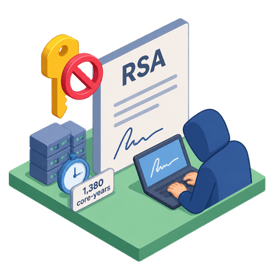 New RSA attack forges signatures without factoring the key