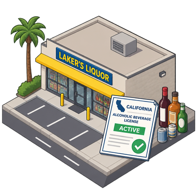 Laker's Liquor receives active California off-sale liquor license