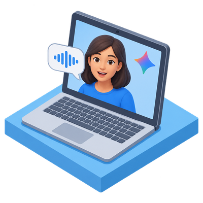 Google gives Gemini enterprise AI a live, talking face