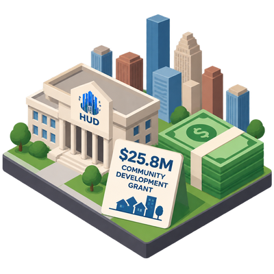 Houston receives $25.8 million federal community development grant