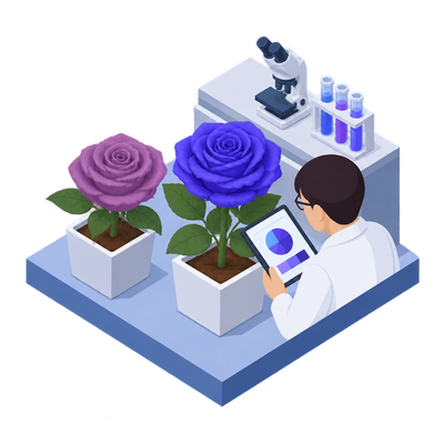Suntory engineers bluest rose yet using co-pigment strategy