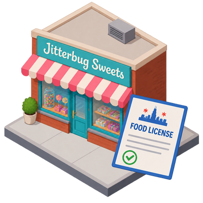Jitterbug Sweets clears inspection, receives Chicago food license