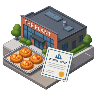 Fat Peach Bakery licensed for production kitchen at Chicago's The Plant