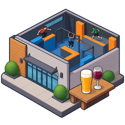 Scramble Parkour Shirlington secures Virginia beer and wine license