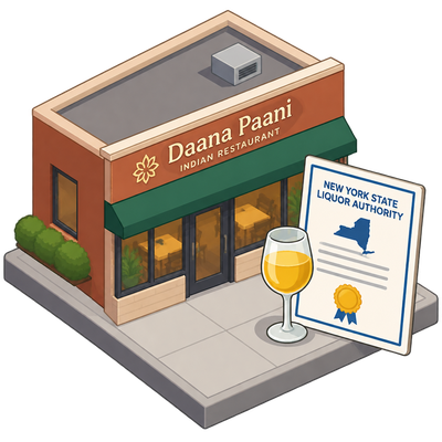 Queens restaurant Daana Paani receives New York liquor license