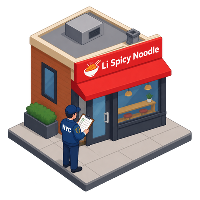 Li Spicy Noodle faces pre-permit inspection ahead of New York opening