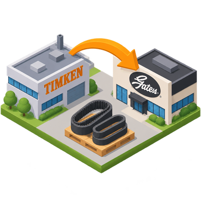 Timken completes sale of belts business to Gates
