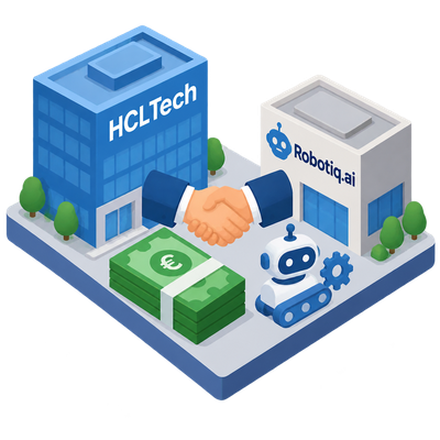 HCLSoftware to acquire Robotiq.ai, adding enterprise RPA to UnO Agentic