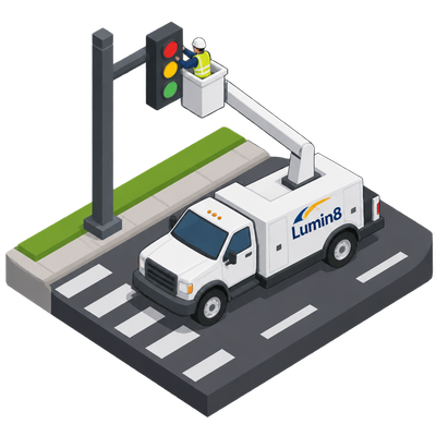 Richmond starts on-call traffic signal contract with Lumin8 Transportation