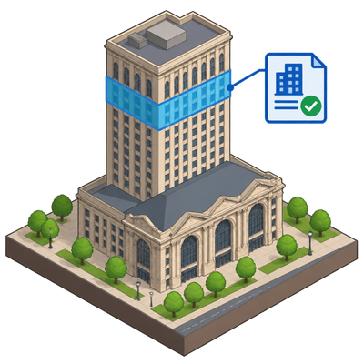 Michigan Central Station office tower moves toward tenants