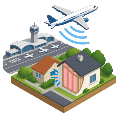 Federal grant funds sound insulation for 1,360 homes near LAX