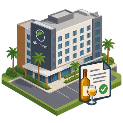 Element hotel in San Diego's Mission Valley clears first liquor license step