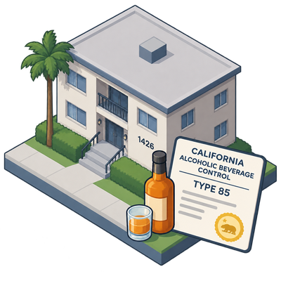 Von D'or receives California liquor license at Fairfax Avenue apartment