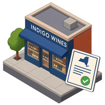 New York grants Indigo Wines a Brooklyn liquor store license
