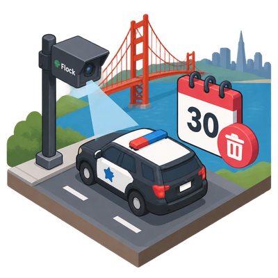 San Francisco police must now delete Flock license plate data after 30 days