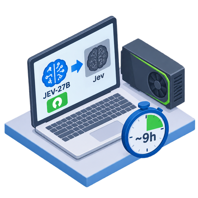 AutoTrust AI releases JEV-27B, an open decision model mirroring closed rival Jev