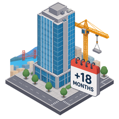 Stalled $1B SoMa office tower gets 18-month extension to advance
