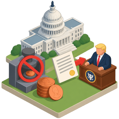 Congress votes to end penny production, sending bill to Trump