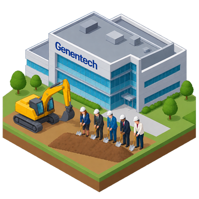 Genentech breaks ground on $750M expansion of Hillsboro plant