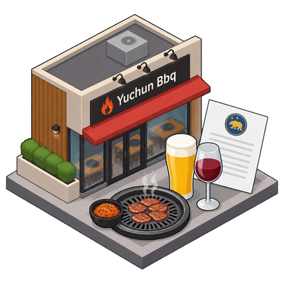 Yuchun Bbq applies for beer and wine license for Los Angeles location