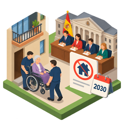 Spain's cabinet approves housing decrees banning evictions until 2030