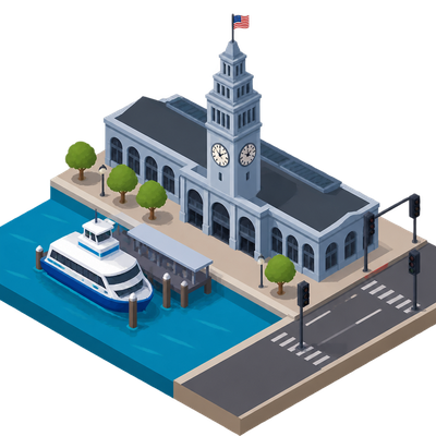 Ferry Building outage darkens San Francisco waterfront during commute