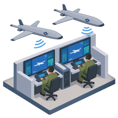 U.S. Navy doubles drone command capacity with second MD-5C ground control station