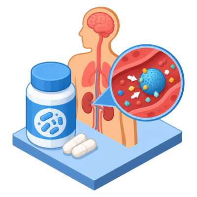 Postbiotic shows first human evidence of capturing microplastics in the body