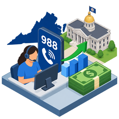 Virginia gets $9.9 million to expand 988 crisis line capacity