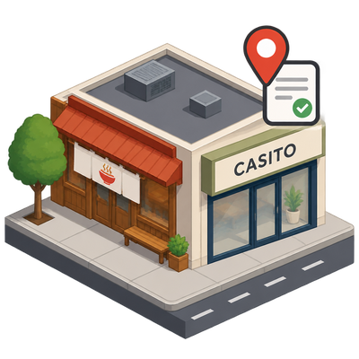 New business Casito registers at Noodle in a Haystack's Geary address