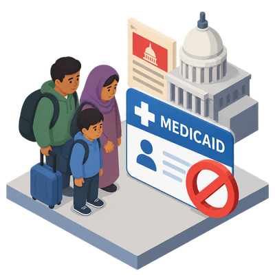 Refugees and legal immigrants lose Medicaid under 2025 budget law