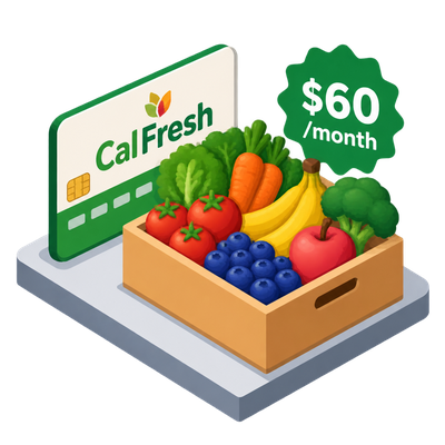 California resumes $60 monthly fruit and vegetable benefit for CalFresh recipients