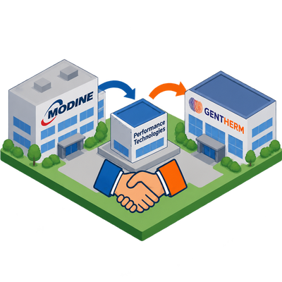 Modine completes spin-off and combination of Performance Technologies with Gentherm