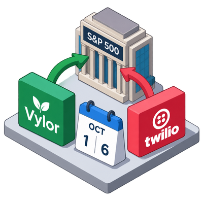 Vylor joins S&P 500 after Corteva spin-off, Twilio set to follow