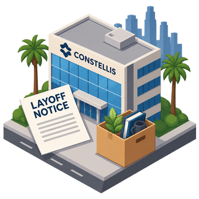 Constellis files layoff notices for 25 Los Angeles positions