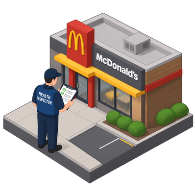NYC health department inspects Bronx McDonald's ahead of food permit