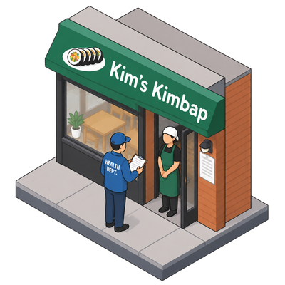NYC health department inspects Kim's Kimbap ahead of food permit