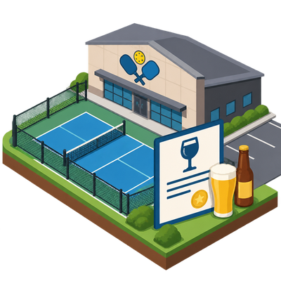 Mixed beverage license on record for Northpark Pickleball in Oklahoma City
