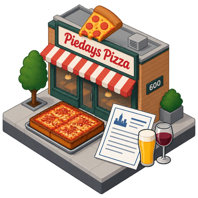 Piedays Pizza registers San Francisco business, seeks beer-and-wine license